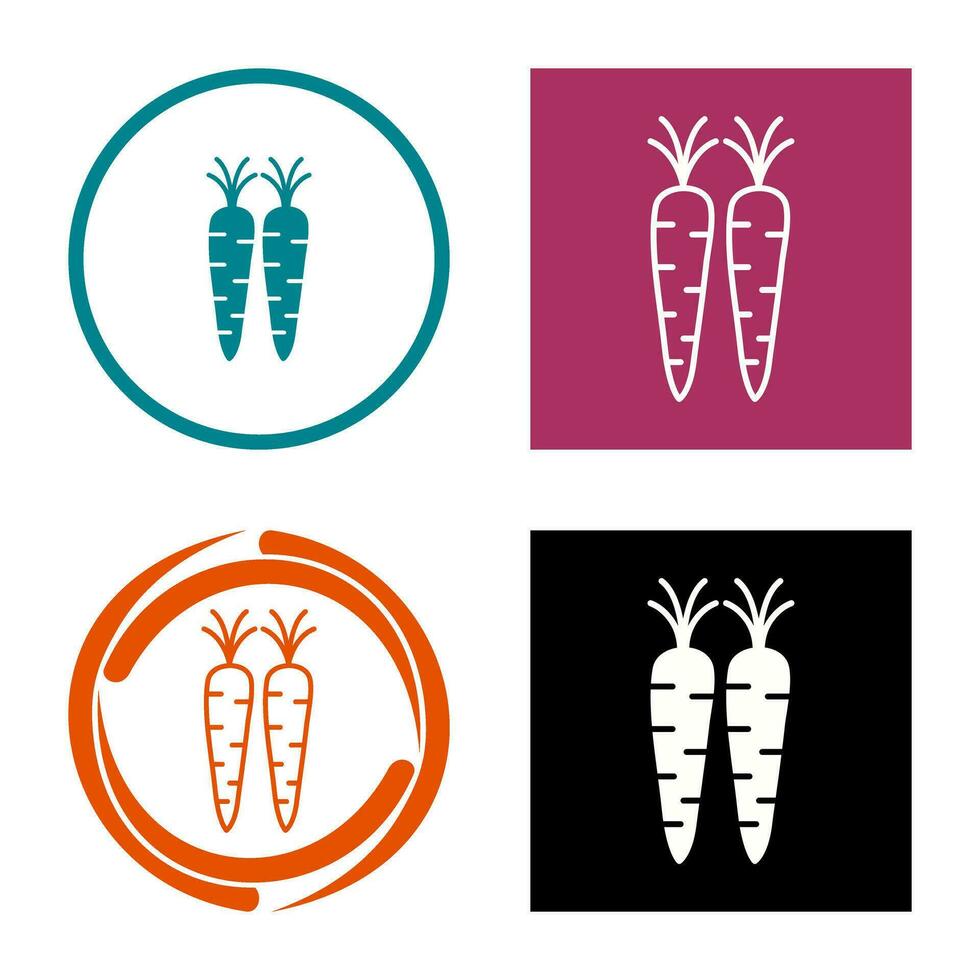 Carrots Vector Icon