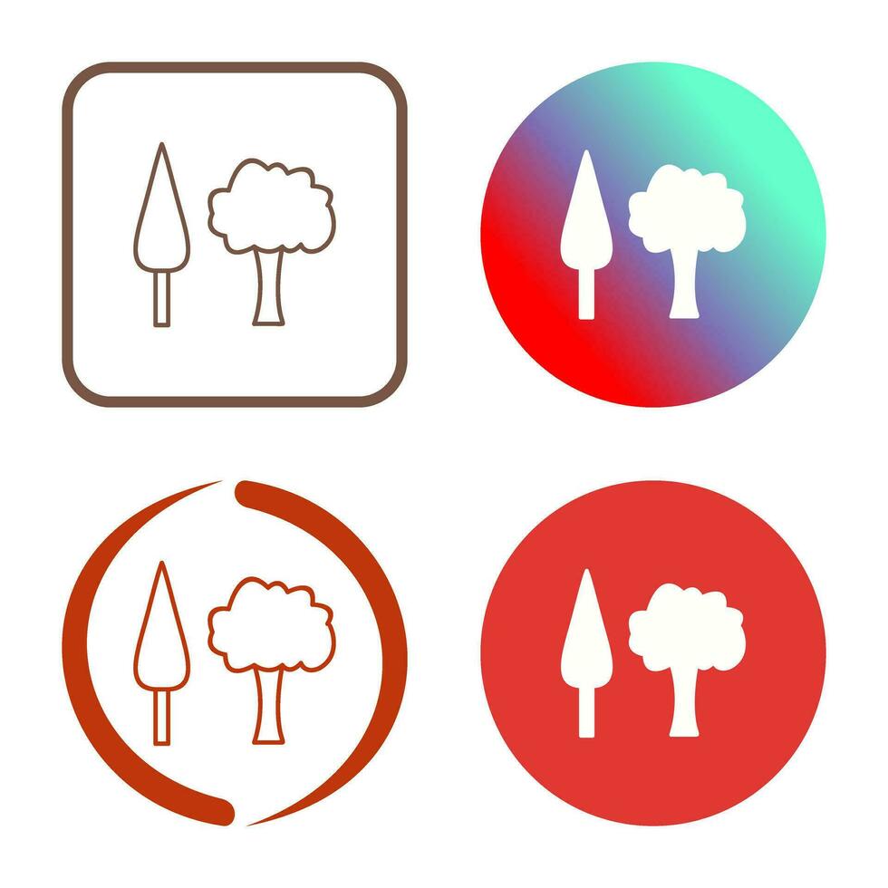 Trees Vector Icon