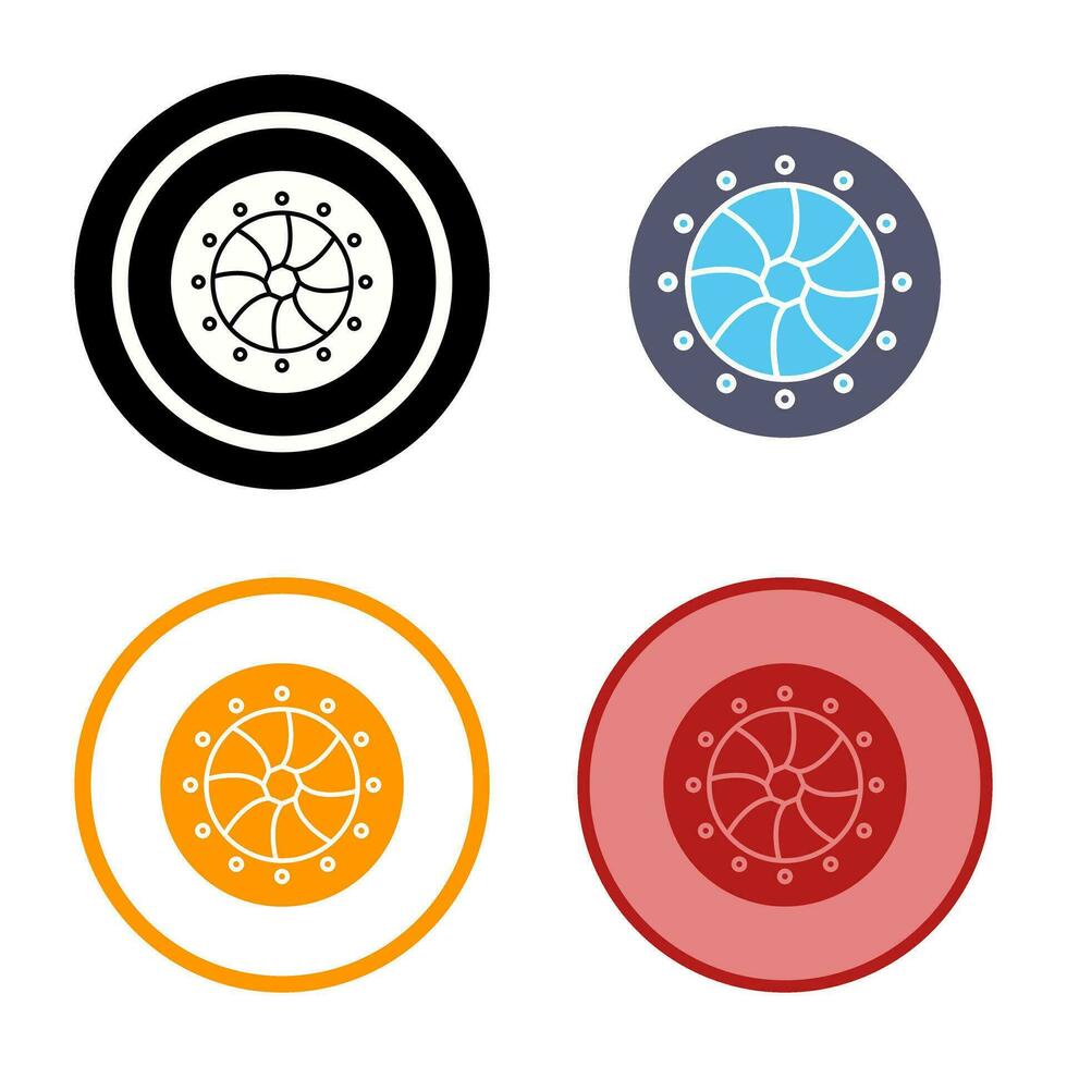 Unique Optical Diaphram Vector Icon