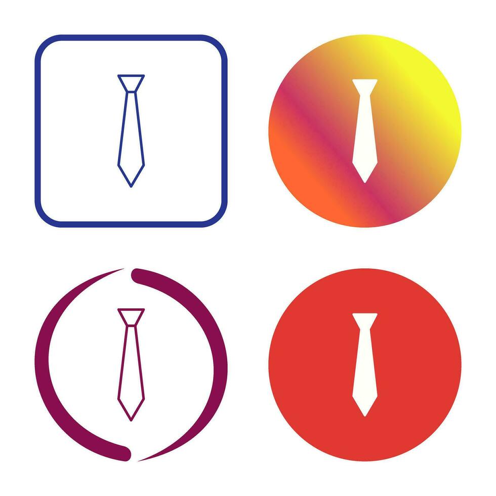 Tie Vector Icon