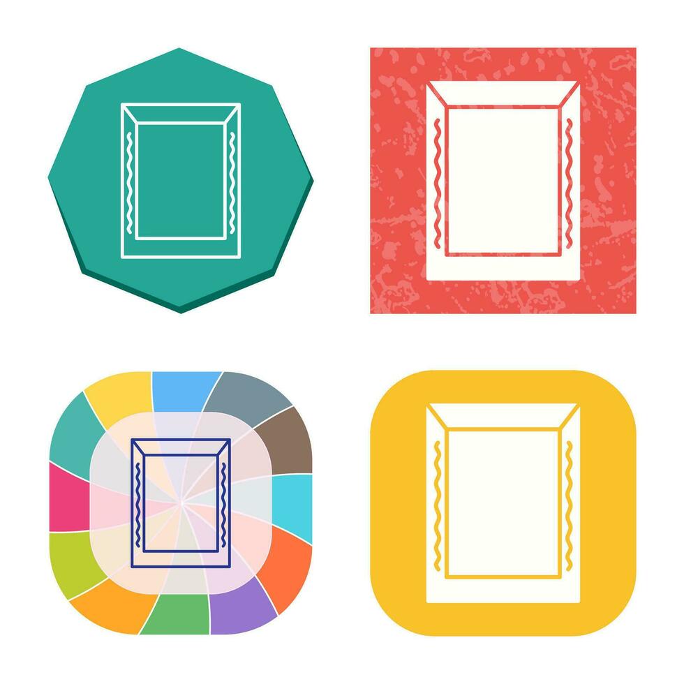 Unique Frame Vector Icon