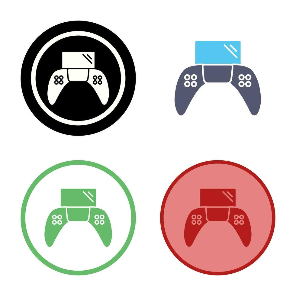 Unique Play Station Vector Icon