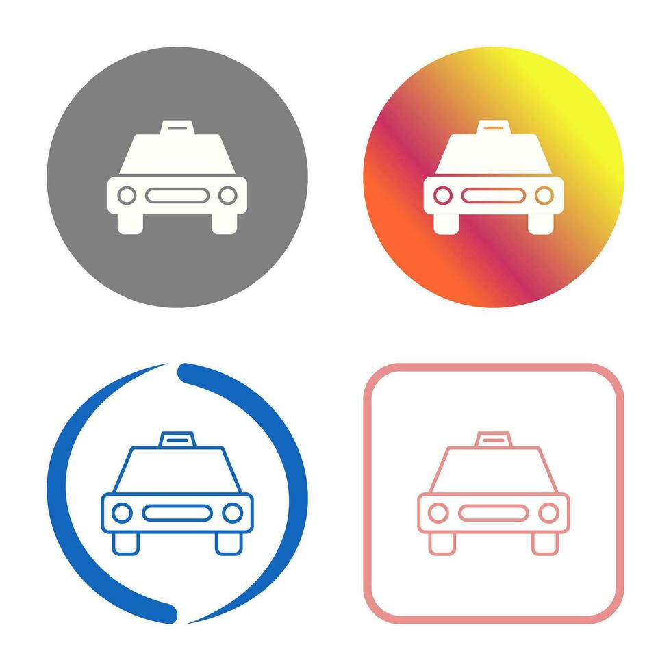 Cab Vector Icon