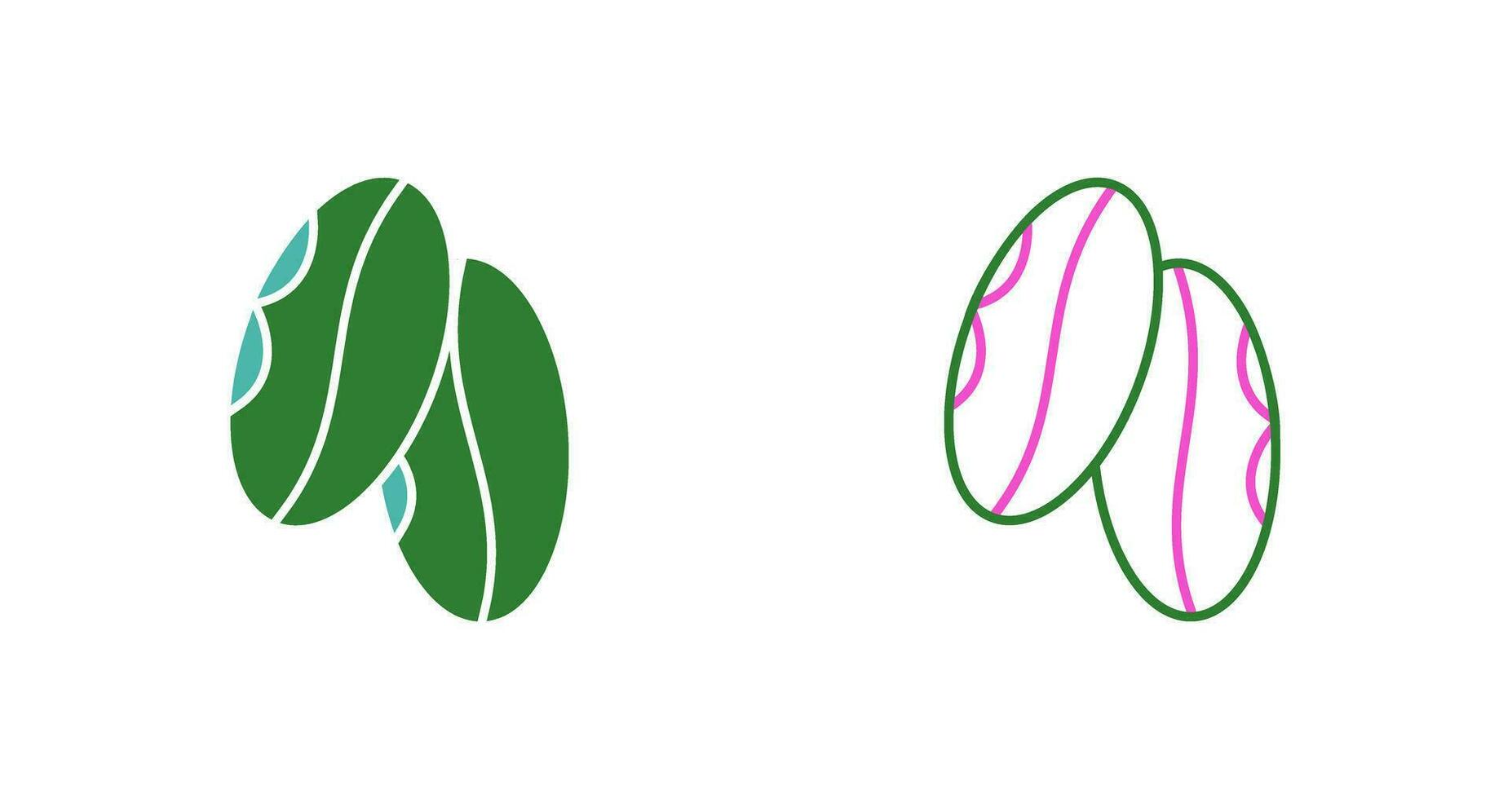 Coffee Grain Vector Icon