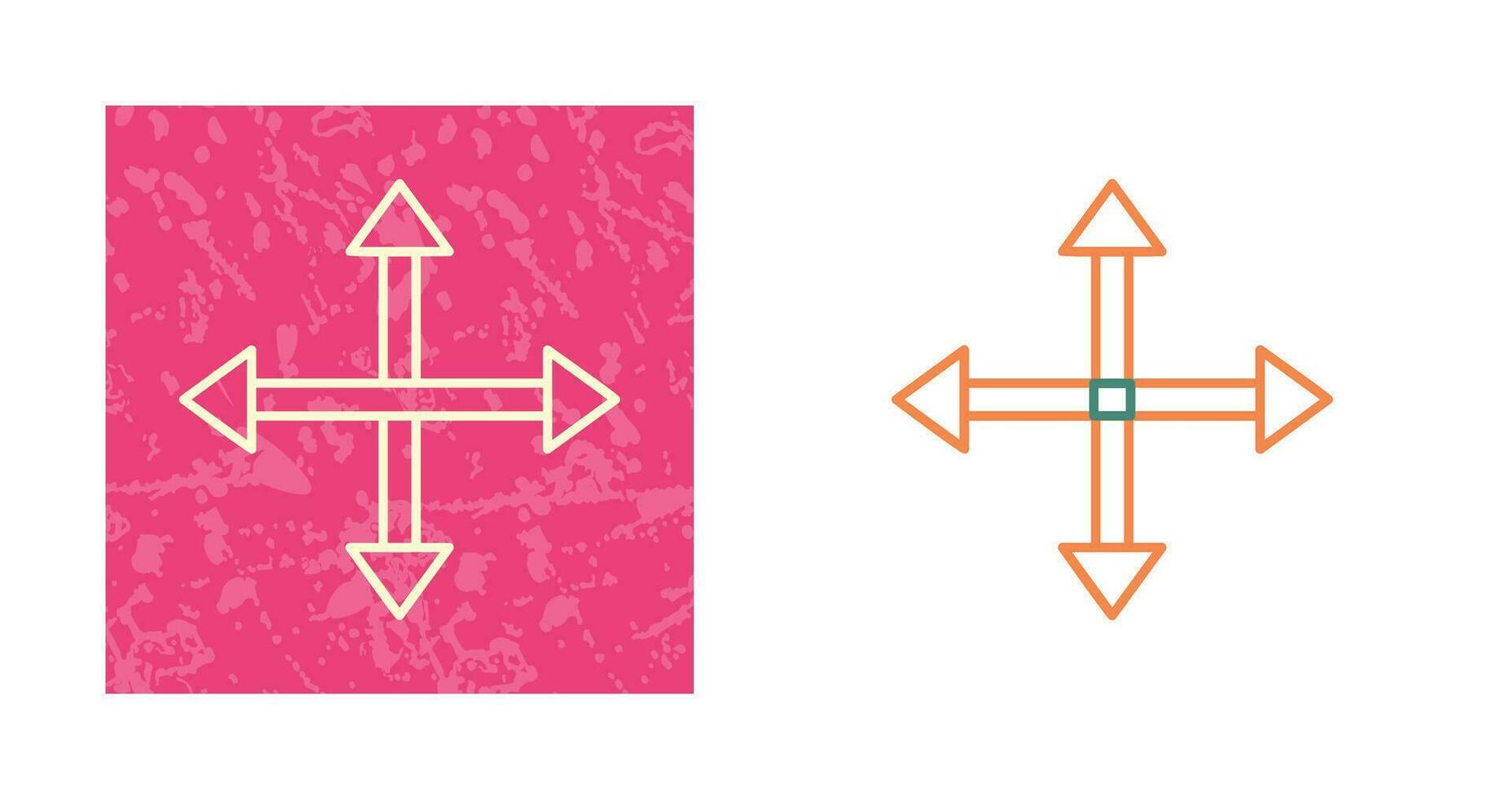 Unique Move Vector Icon