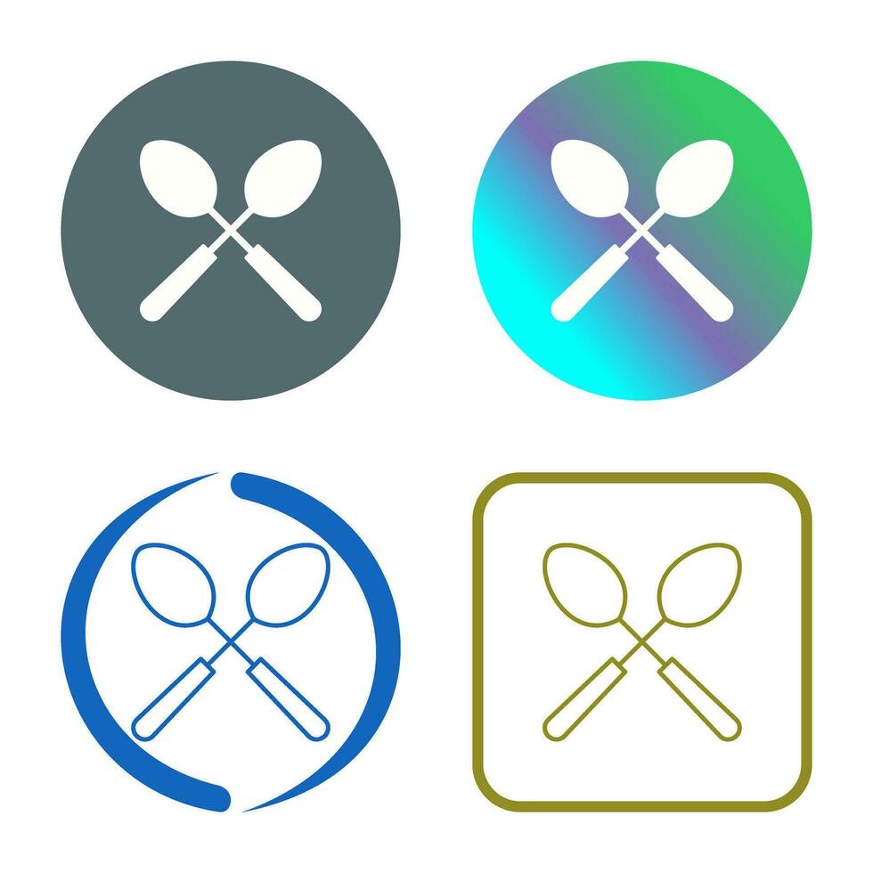 Spoons Vector Icon