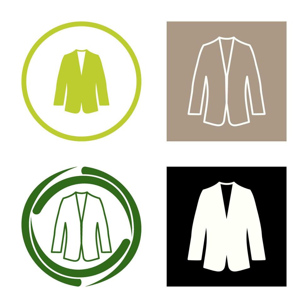 icono de vector de traje