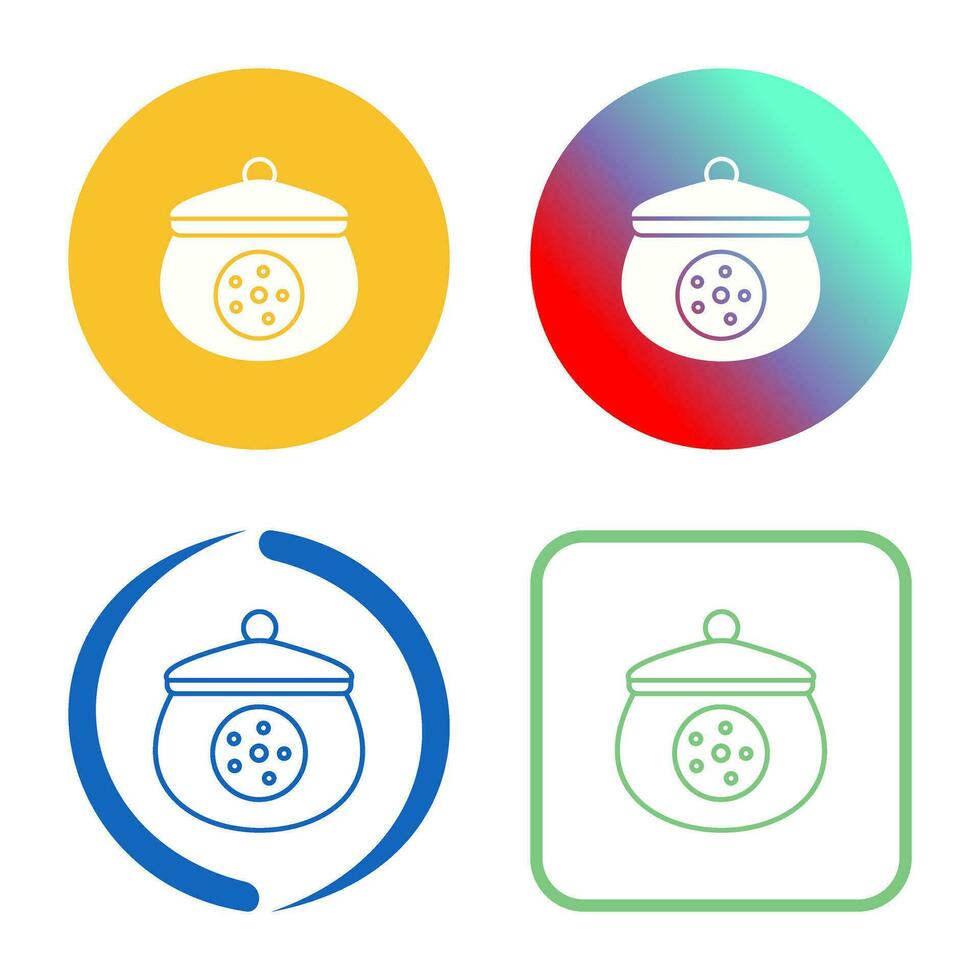 Cookie Jar Vector Icon