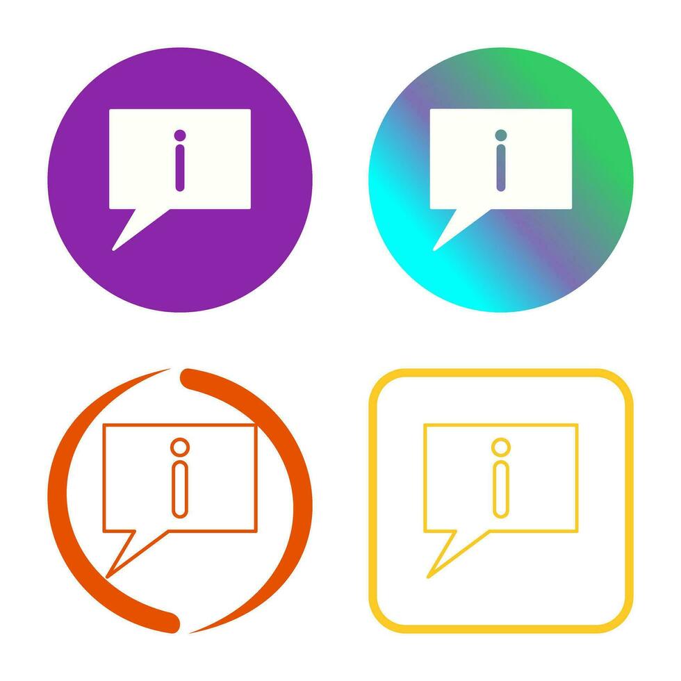 Information Vector Icon