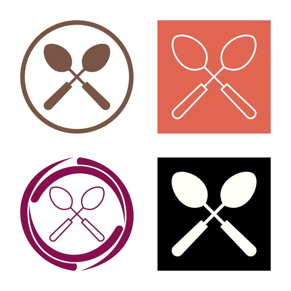 Spoons Vector Icon