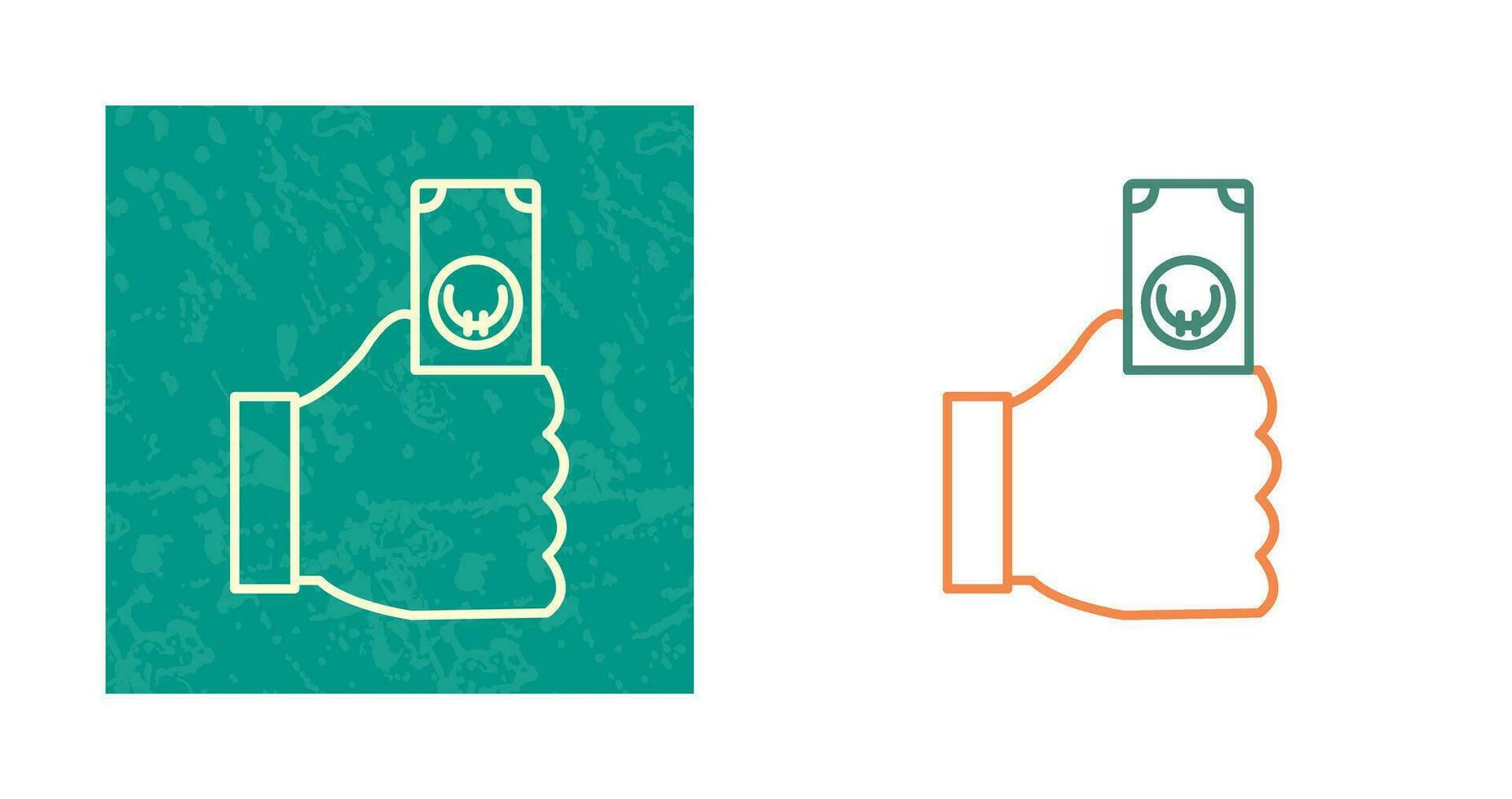 Unique Cash Vector Icon