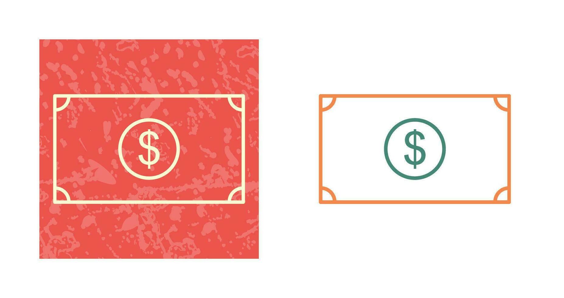 Unique Dollar Vector Icon