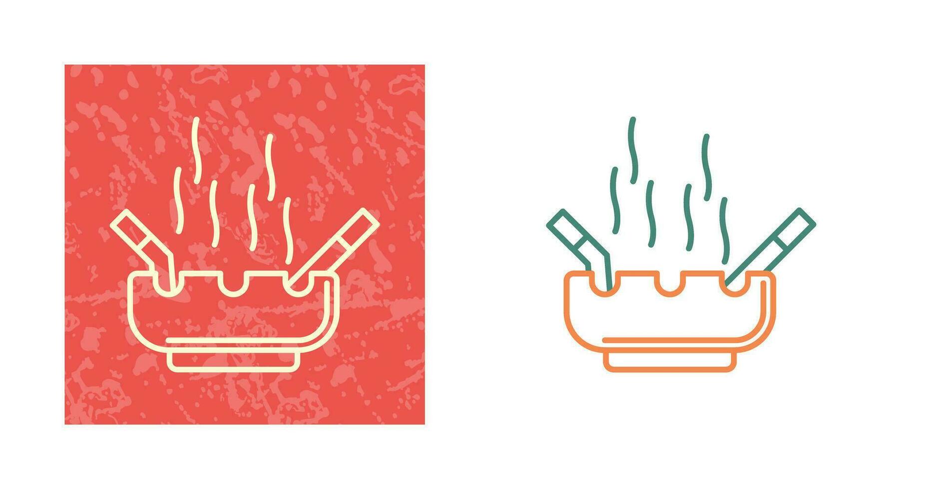 Ashtray Vector Icon