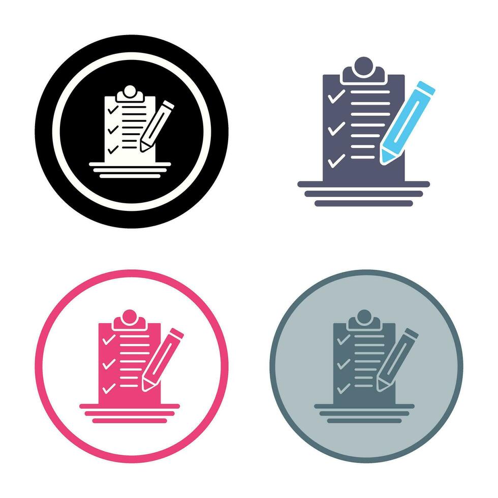 Check List Vector Icon
