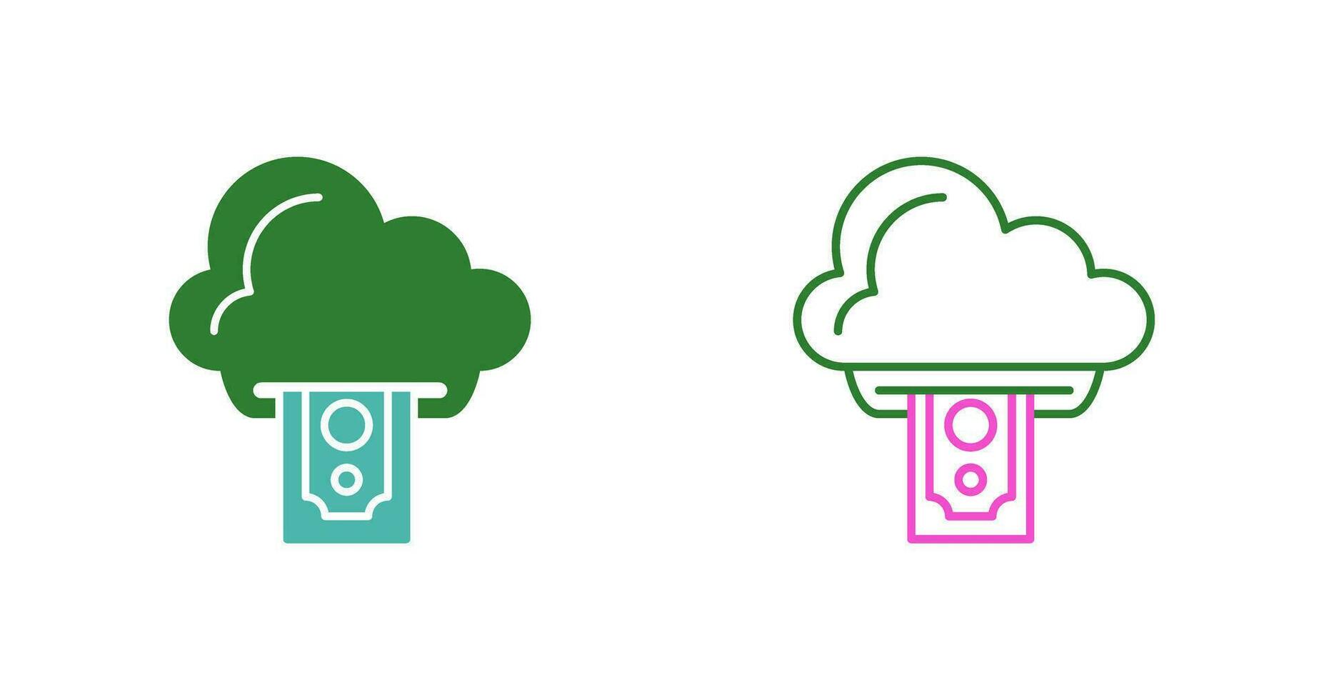 Cloud Computing Vector Icon