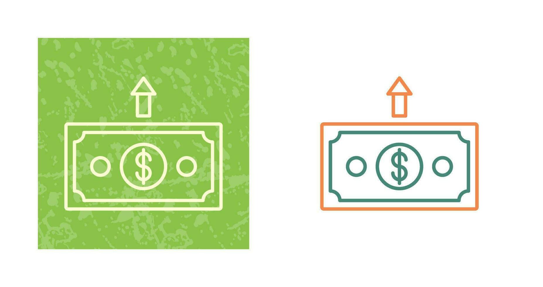 Money Up Vector Icon