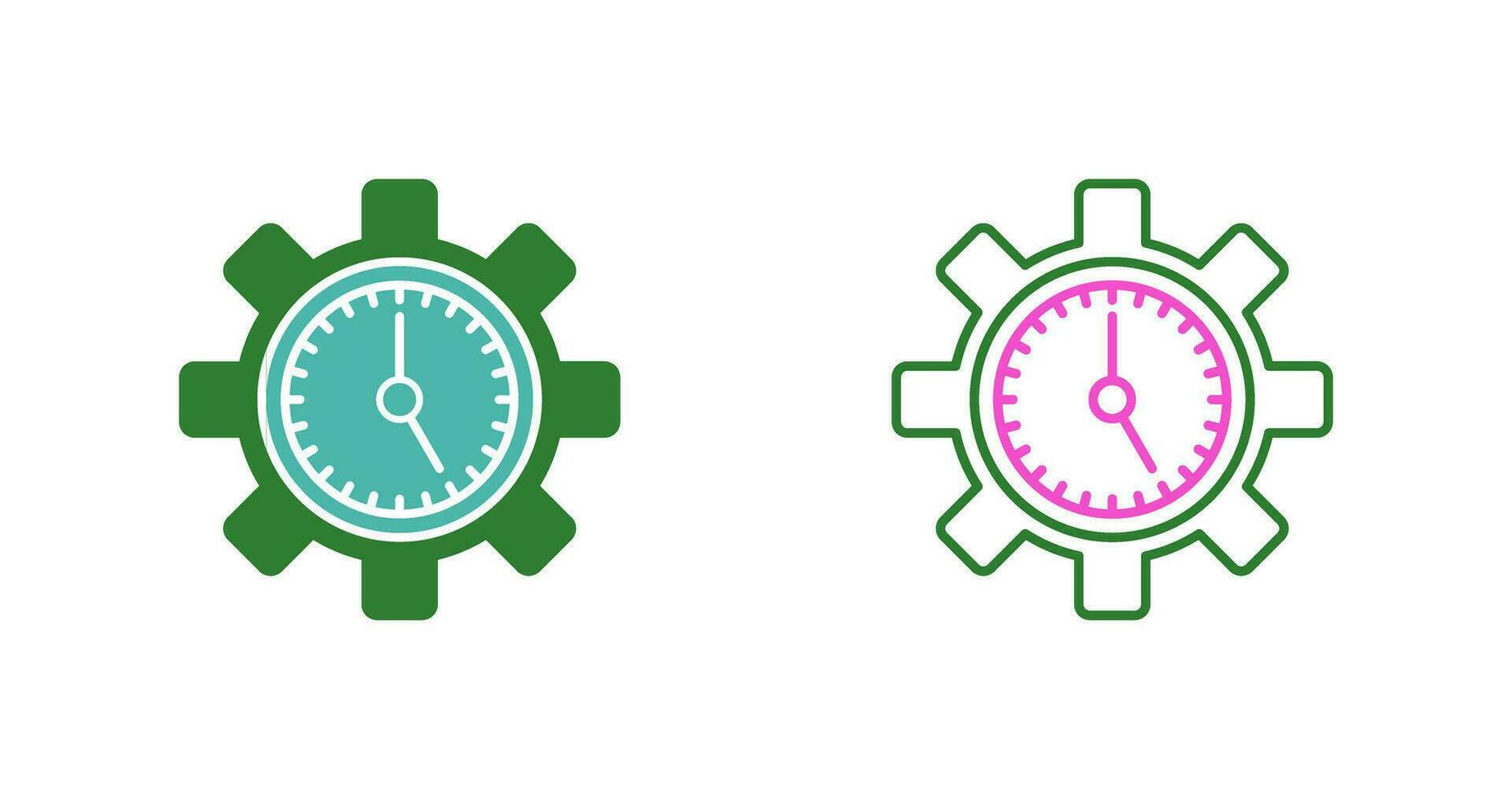 Time Management Vector Icon