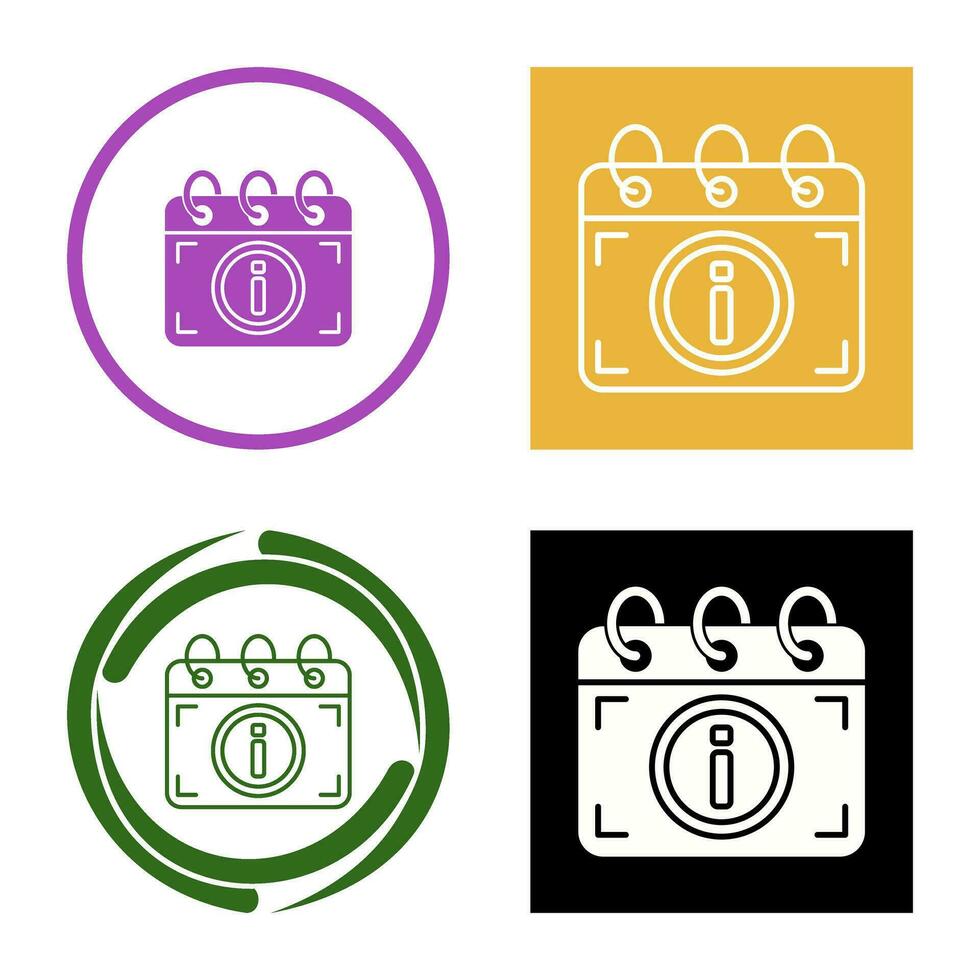 Calendar Vector Icon