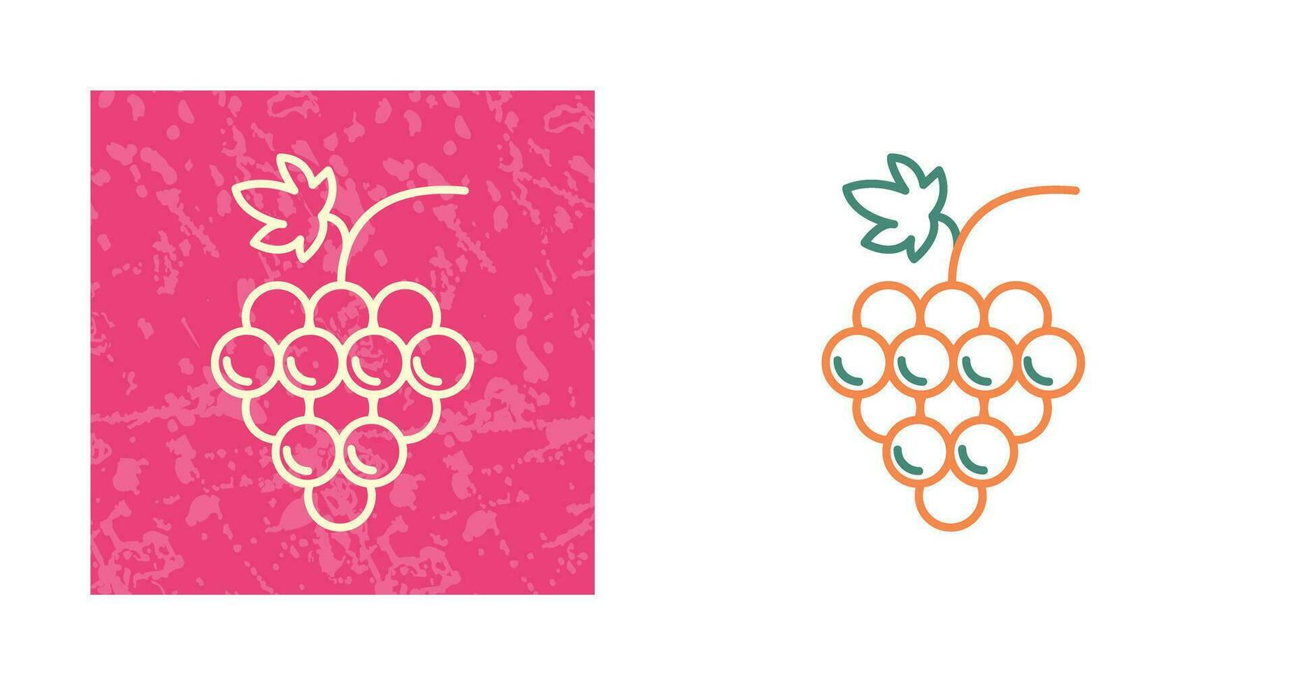 Grapes Vector Icon