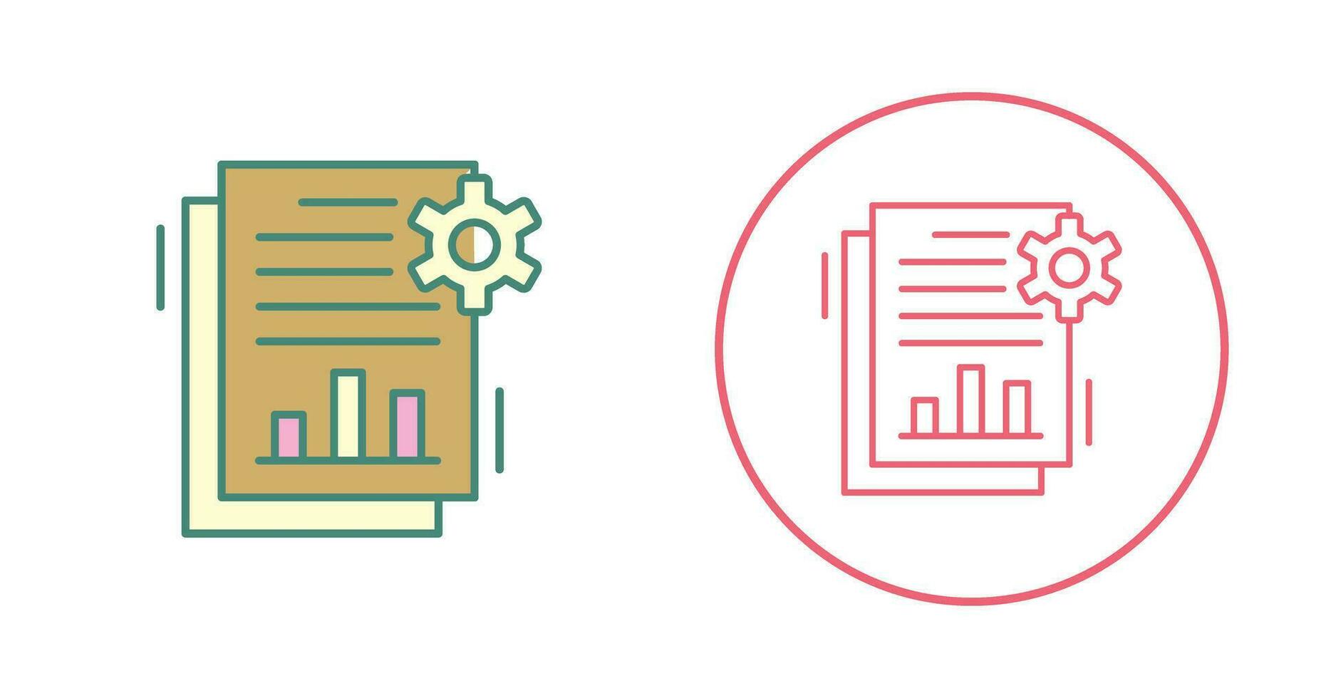 SEO Report Vector Icon