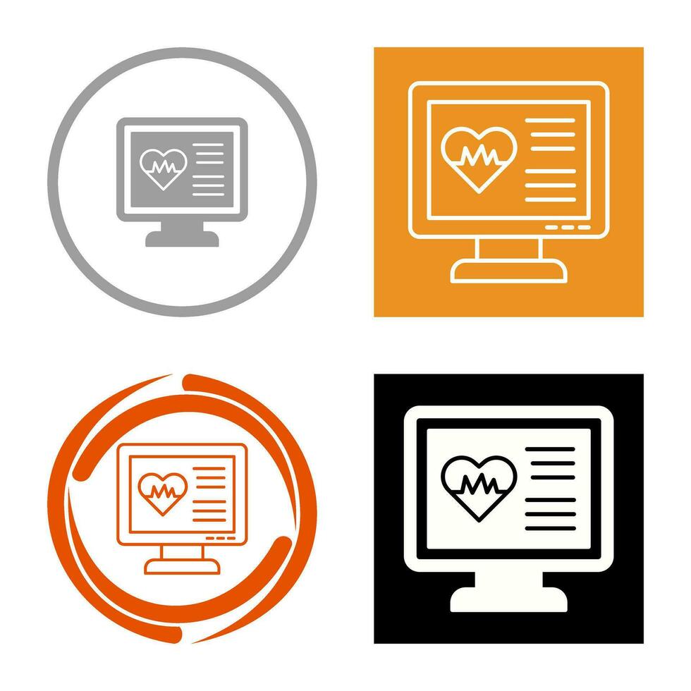 Cardiogram Vector Icon