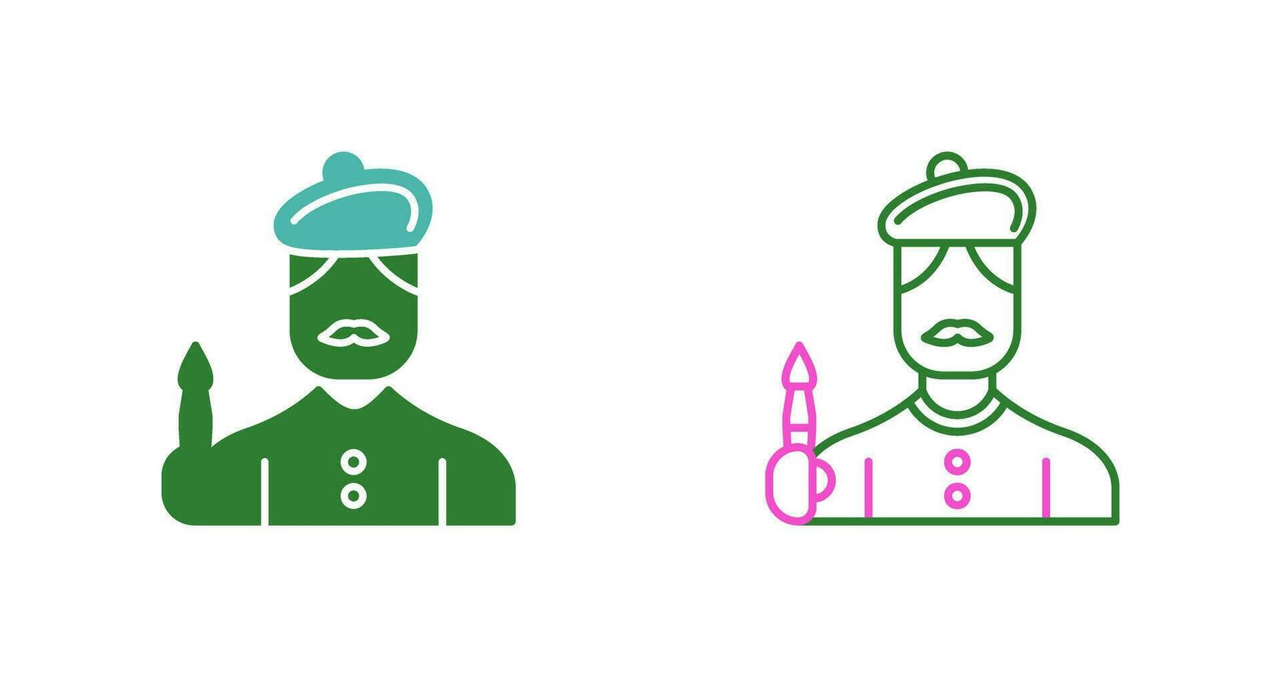 Artist Vector Icon