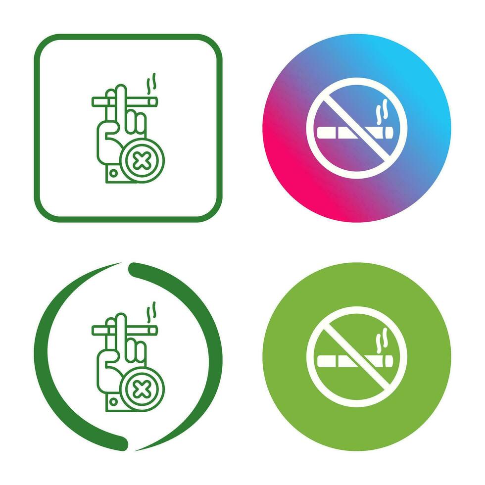 Quit Smoking Vector Icon