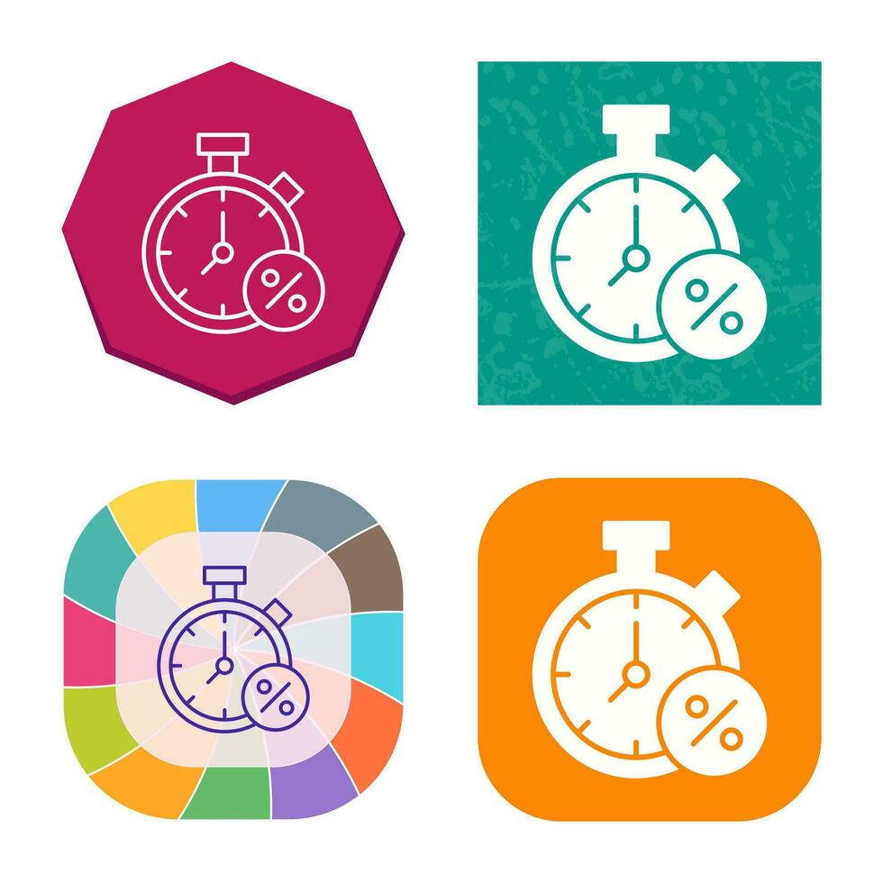 Timer Vector Icon 34645975 Vector Art at Vecteezy