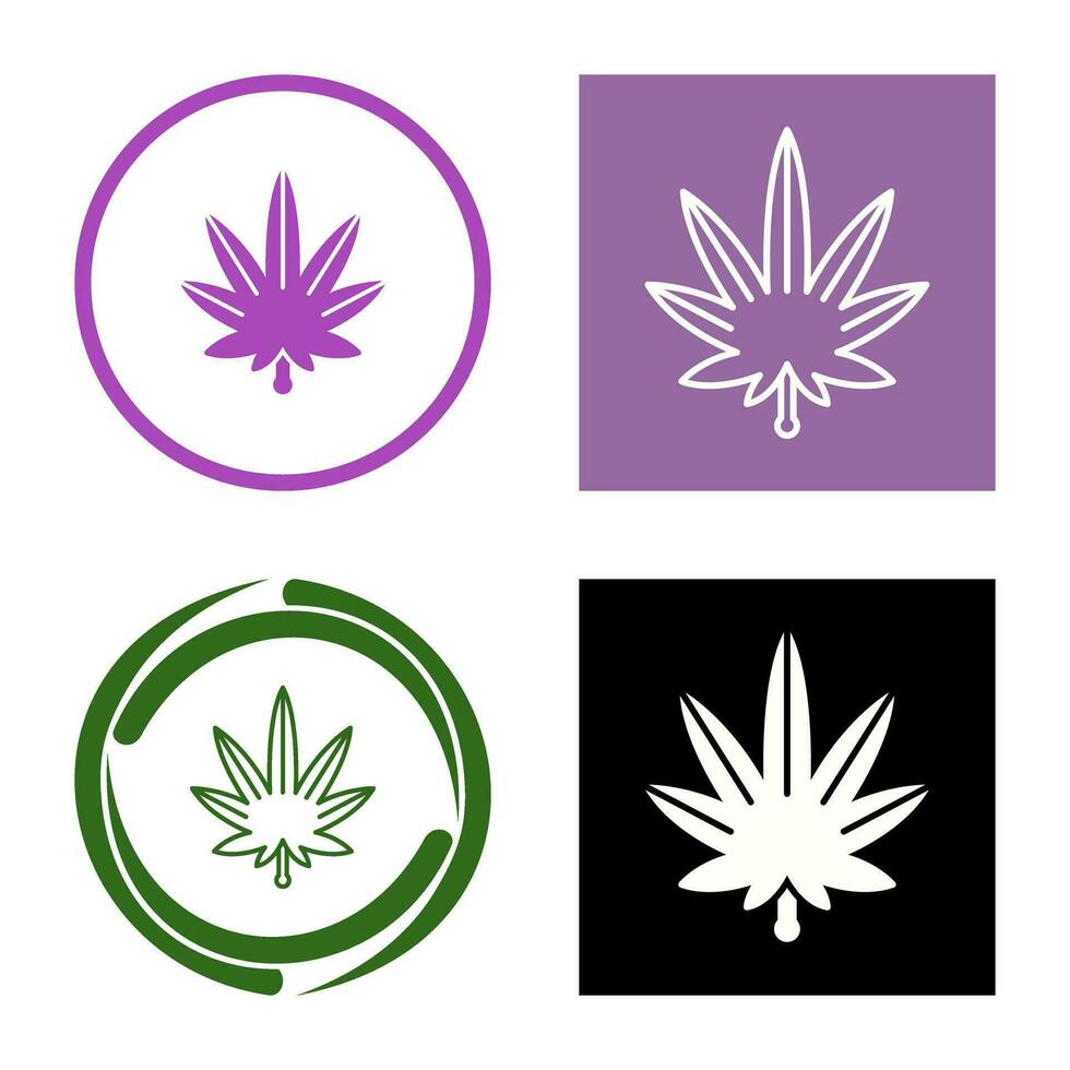 Weed Vector Icon
