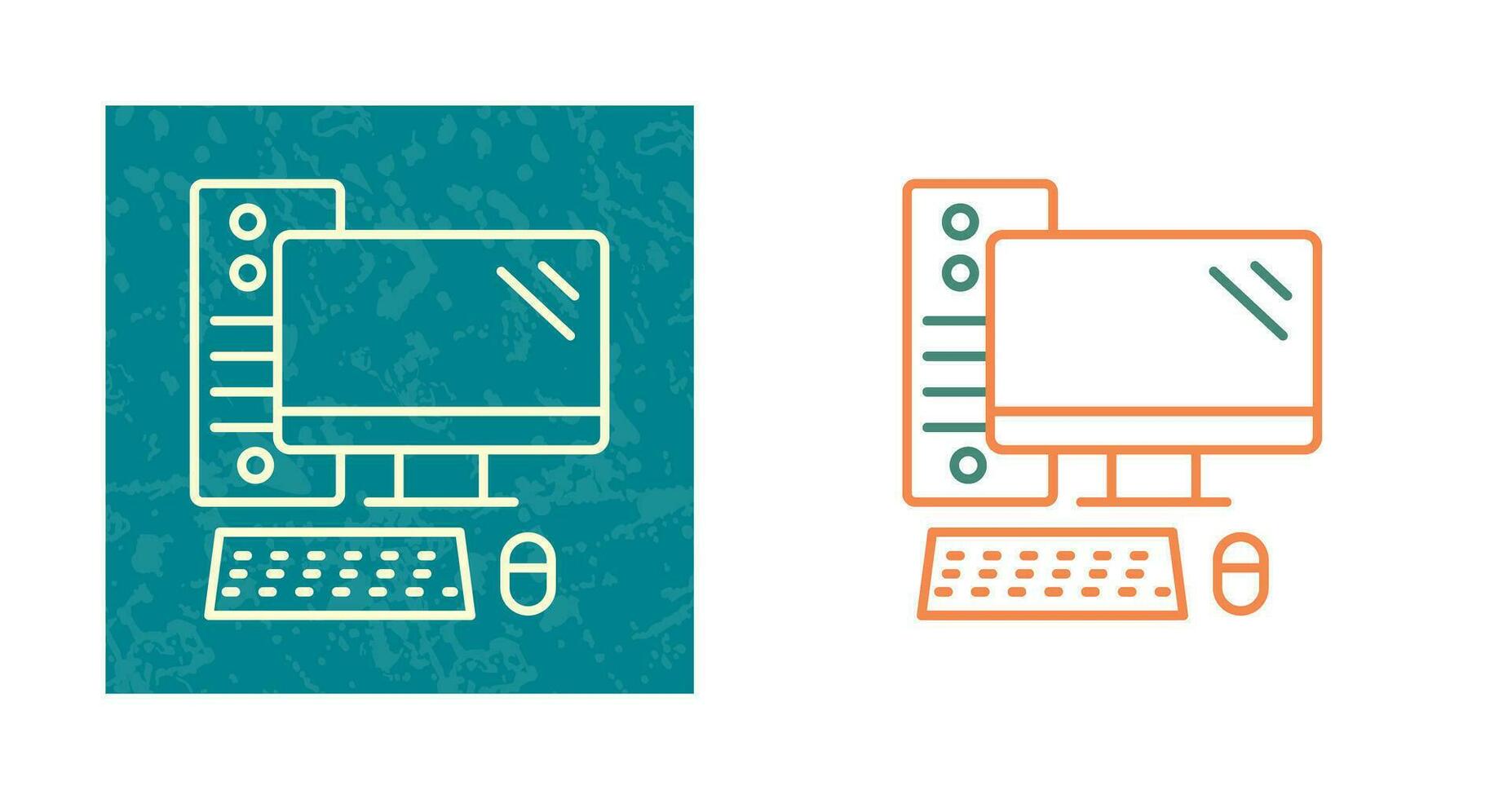 Computer Vector Icon