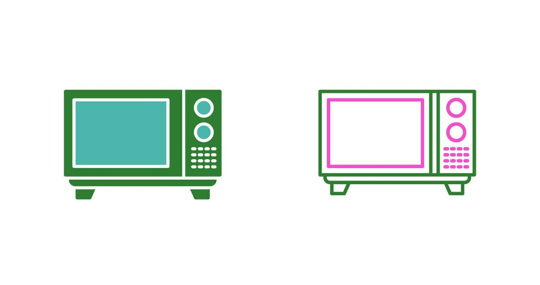 Microwave Vector Icon