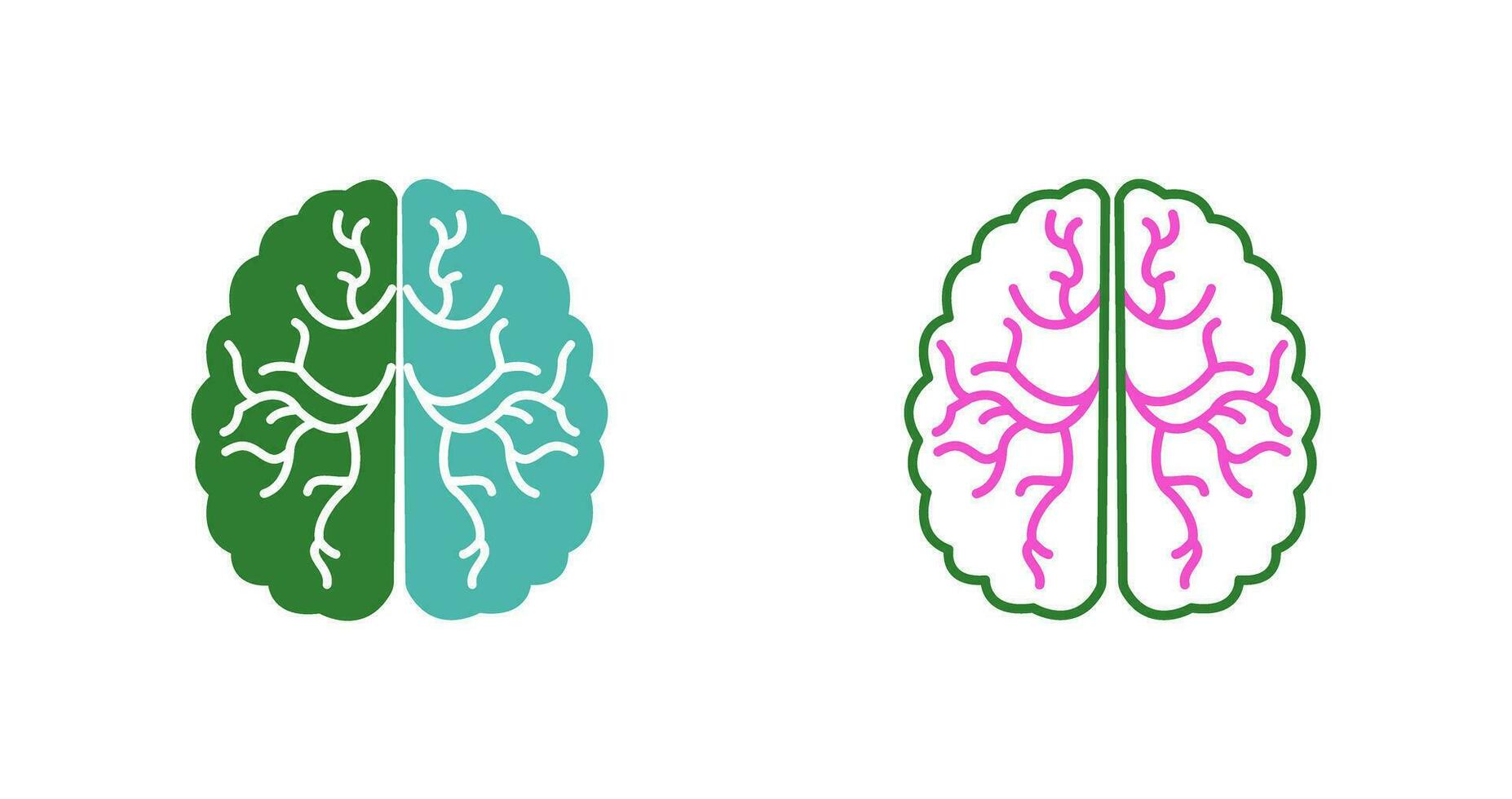 icono de vector de cerebro