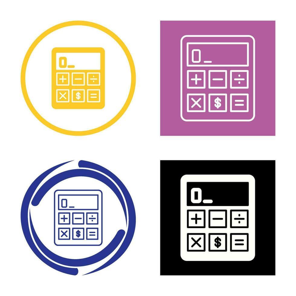 Calculator Vector Icon