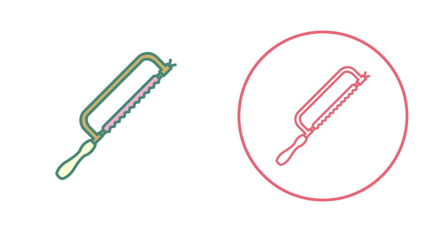 Hacksaw Vector Icon