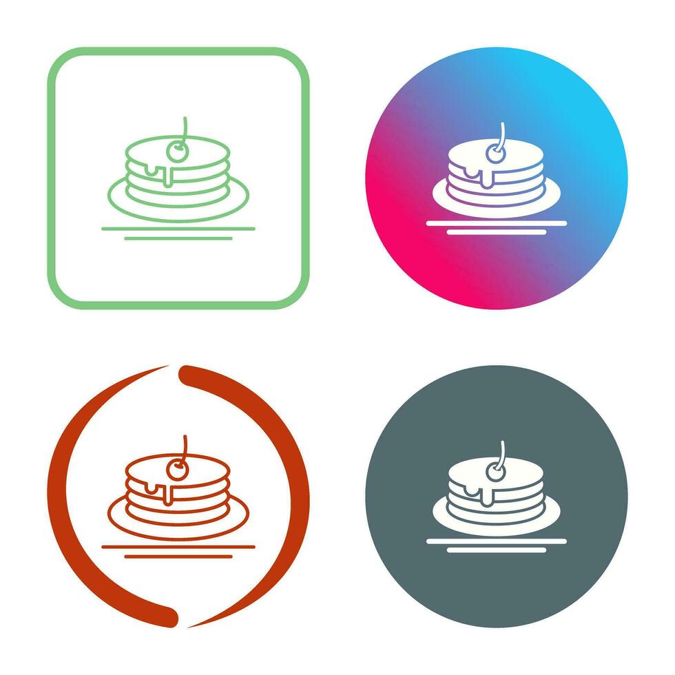 Pancake Vector Icon