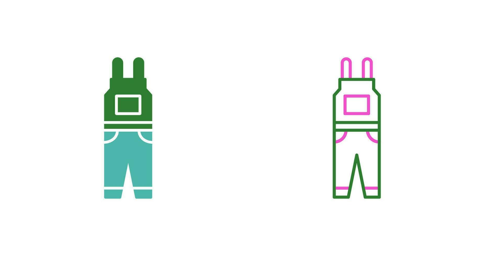 Jumpsuit Vector Icon