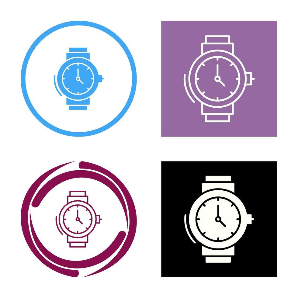 Wristwatch Vector Icon