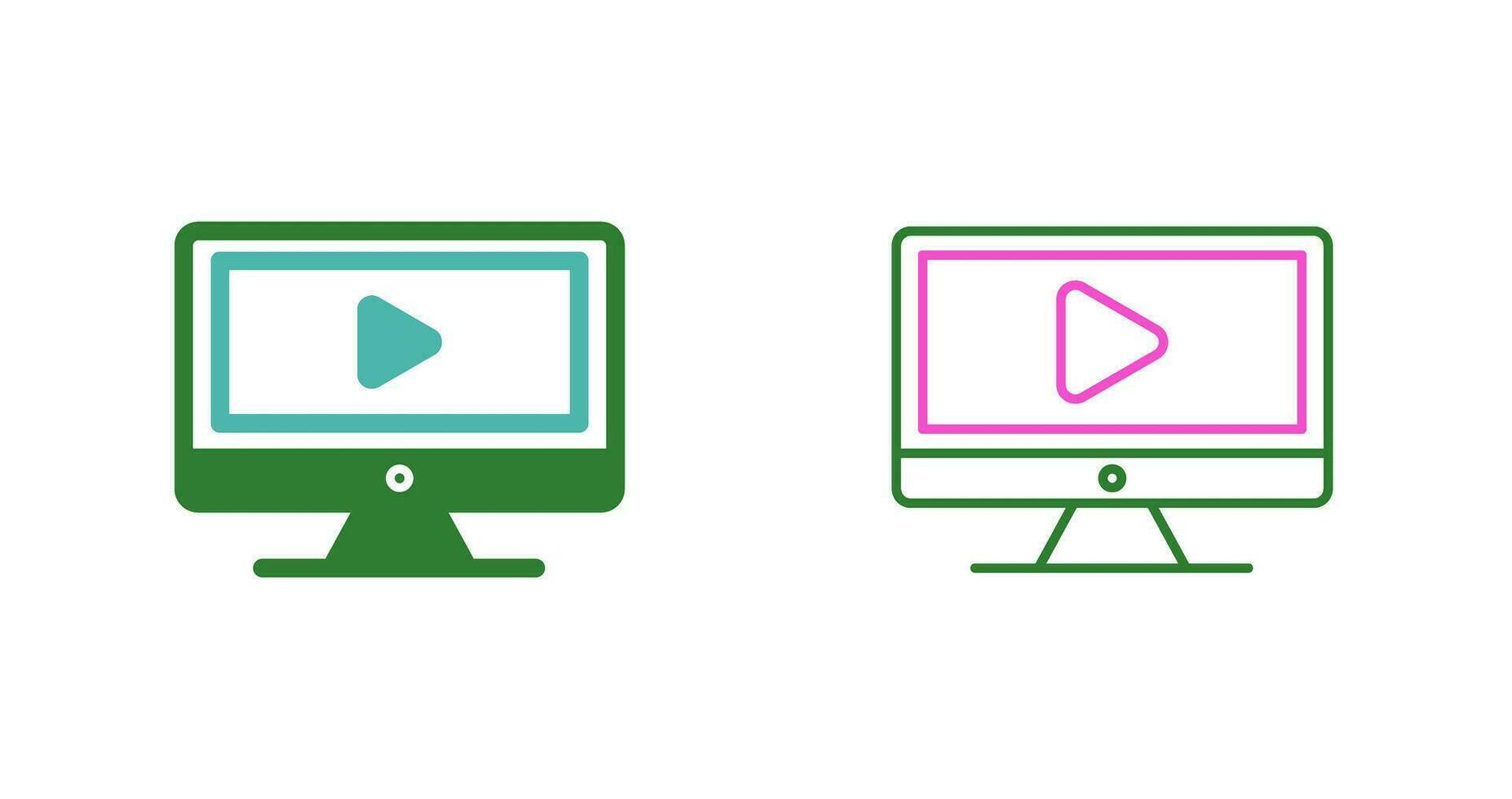 Video Lesson Vector Icon