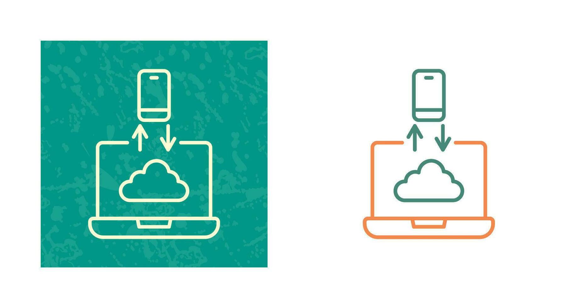 Data Transfer Vector Icon