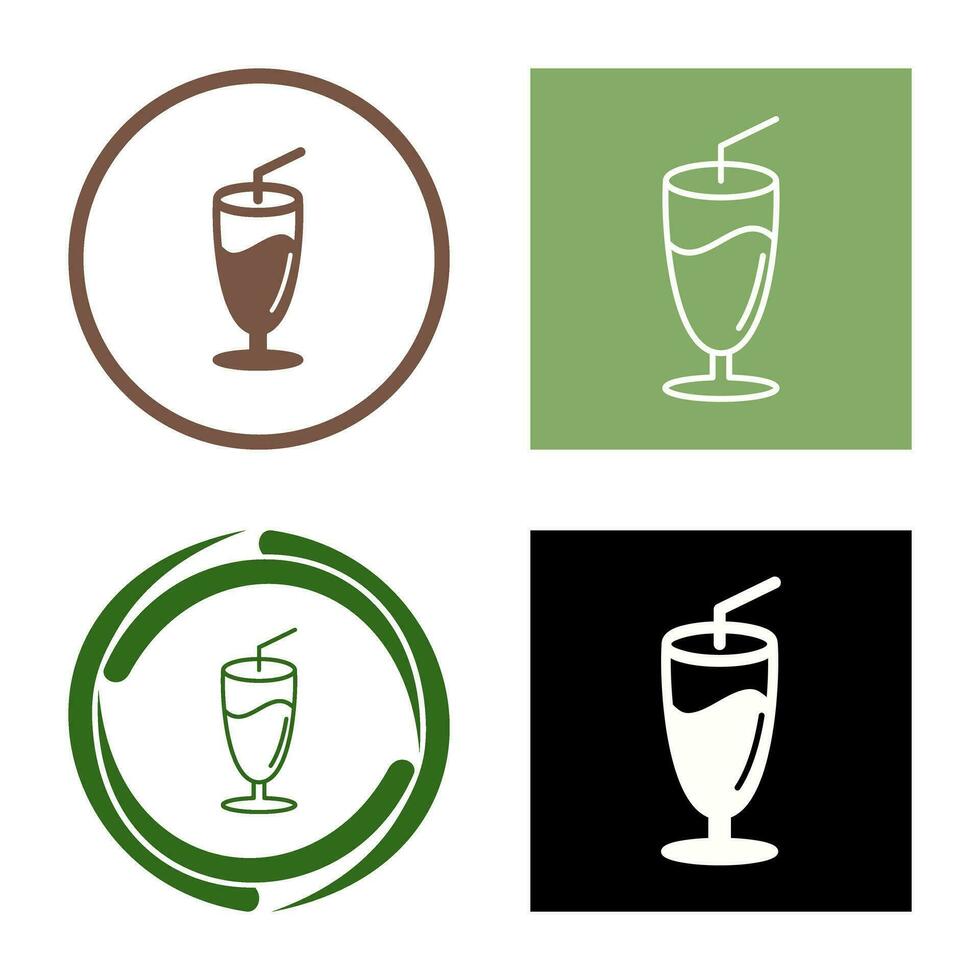 Milkshake Vector Icon