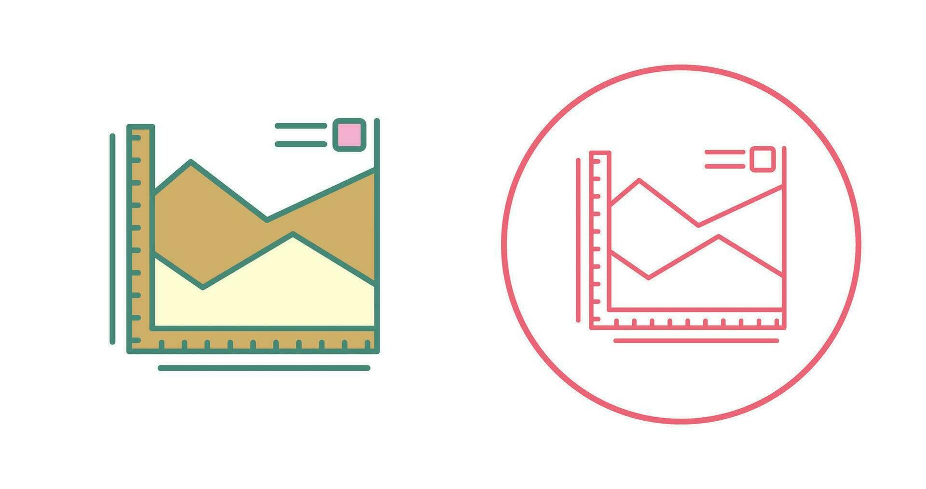 Spline Chart Vector Icon