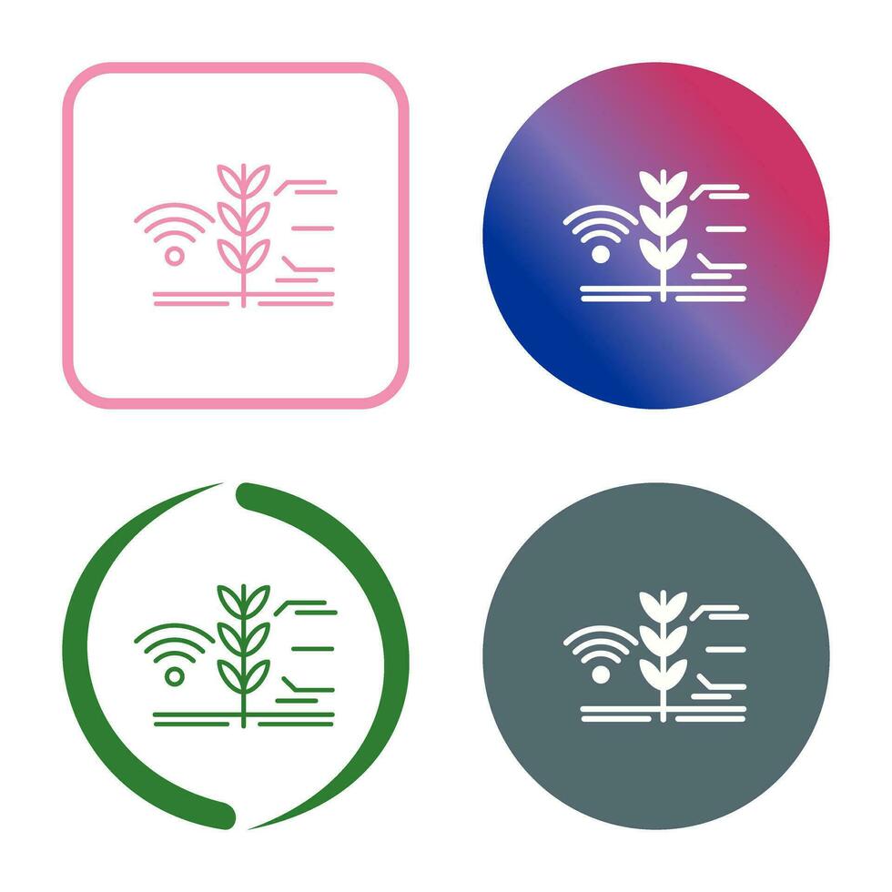 Smart Farm Vector Icon