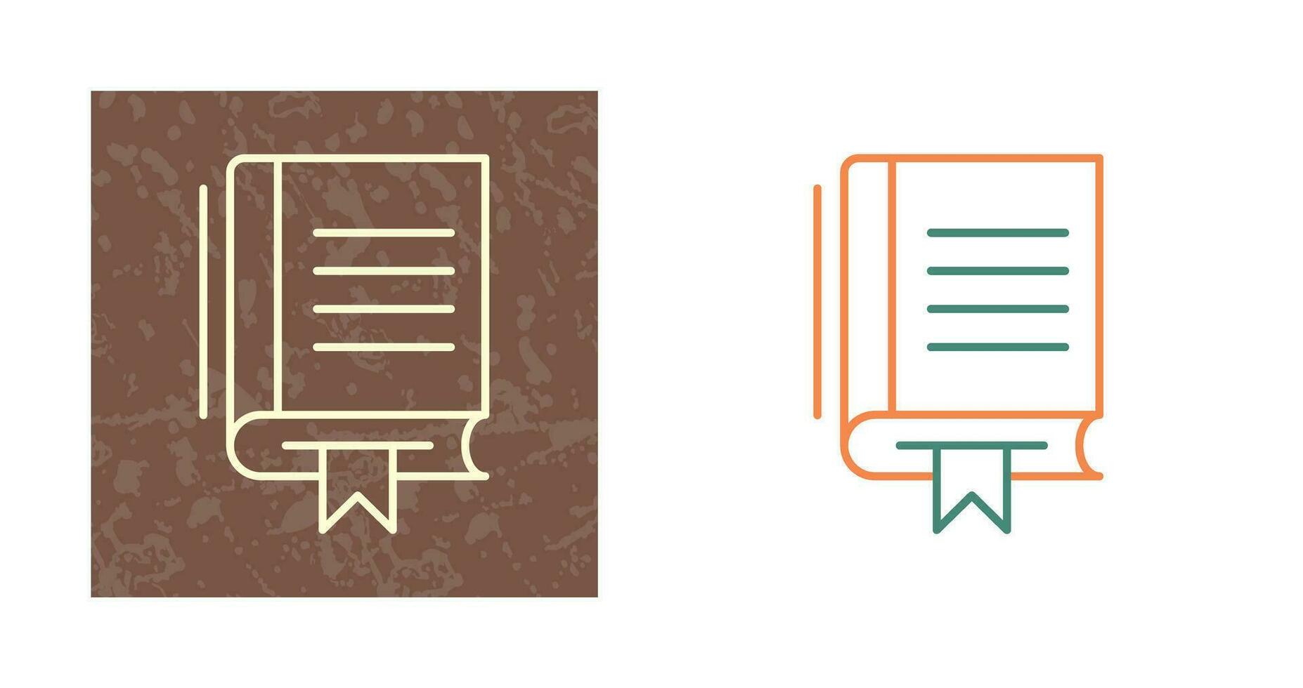icono de vector de libro