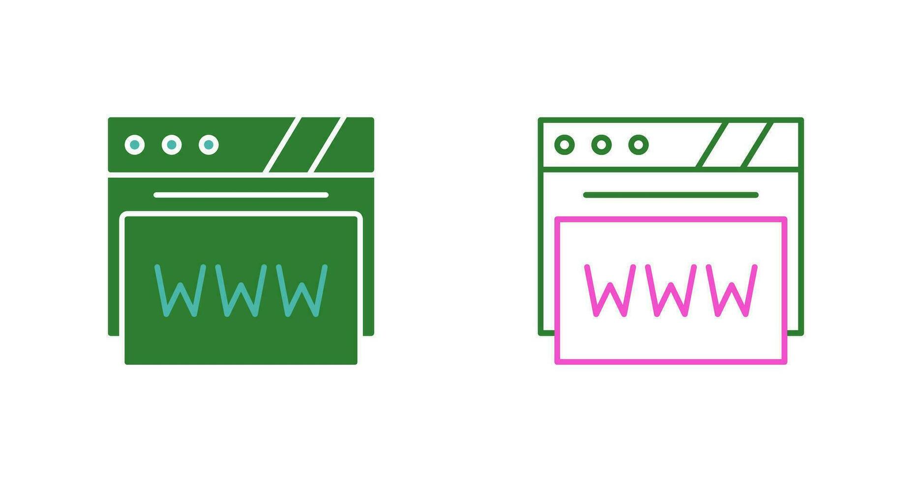 Web Browser Vector Icon