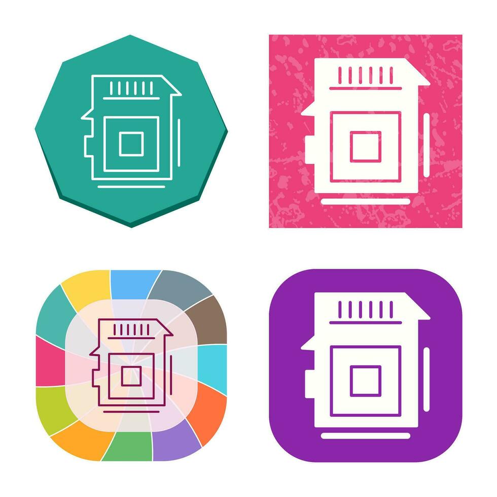 Sd Card Vector Icon