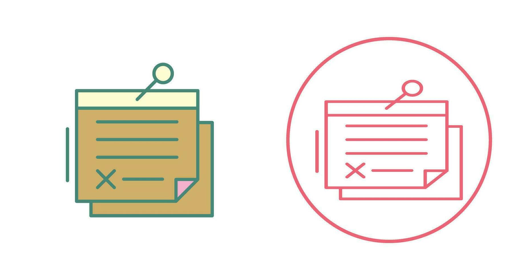 Note Vector Icon