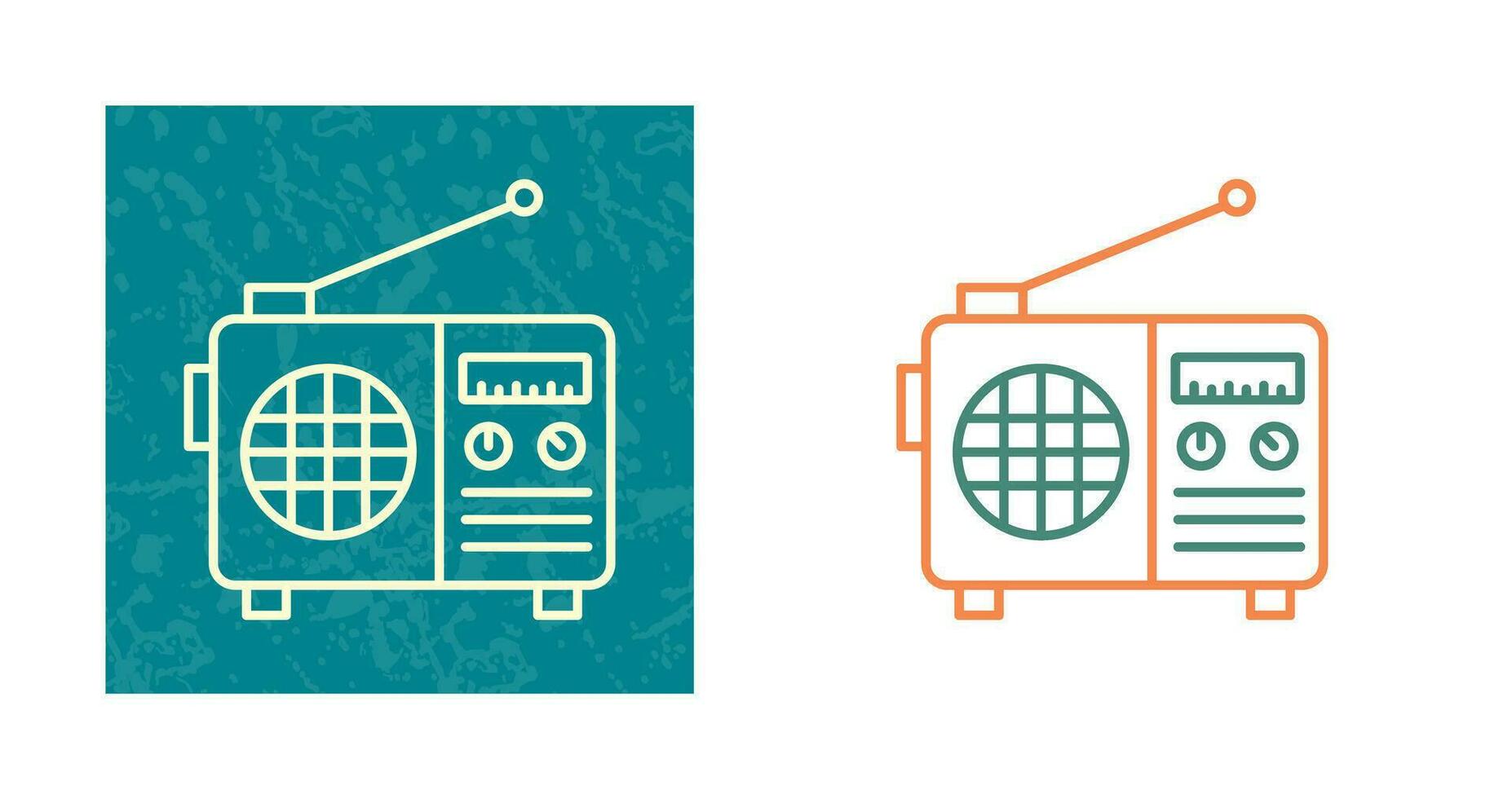 Radio Vector Icon