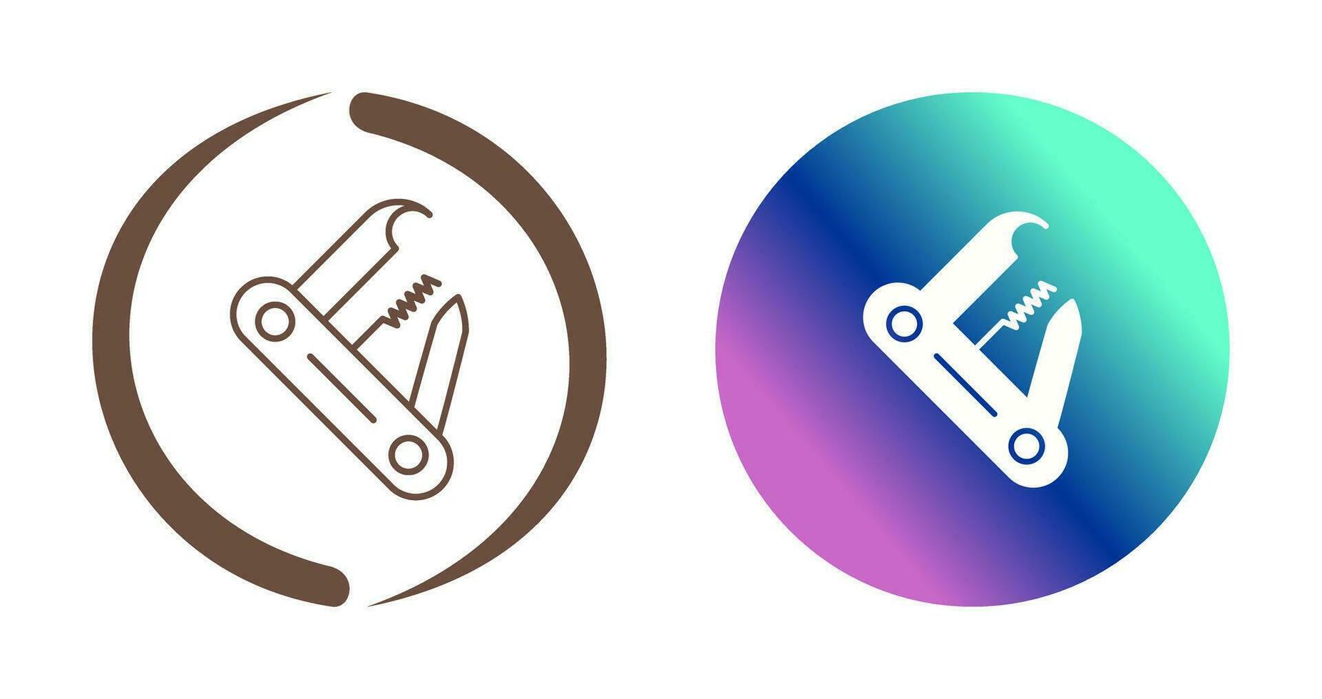 Swiss Army Knife Vector Icon