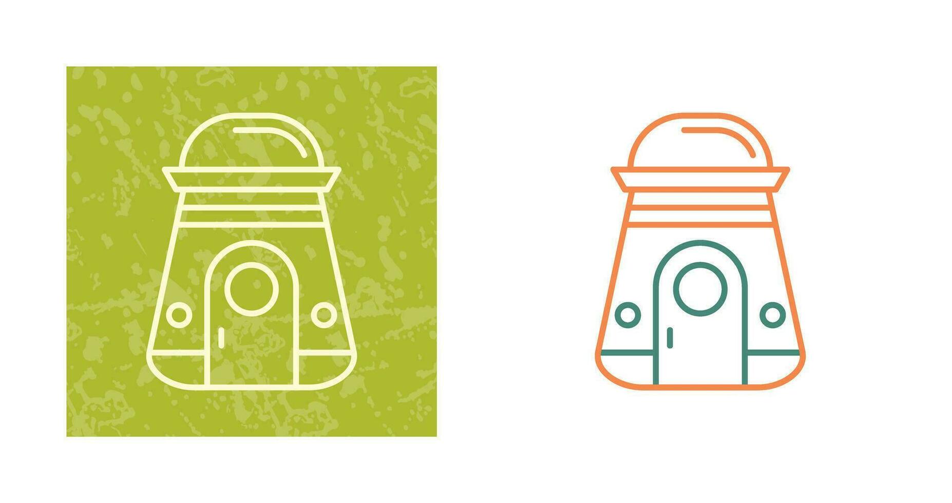 Space Capsule Vector Icon