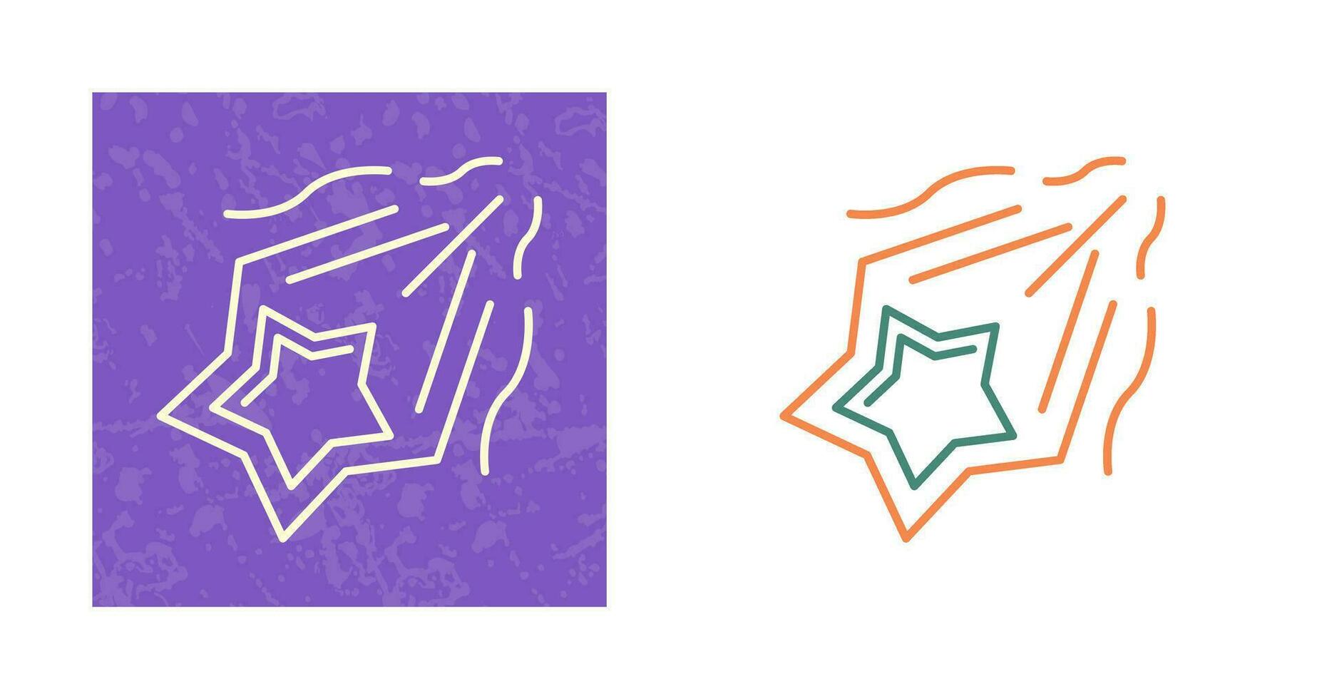 Shooting Star Vector Icon